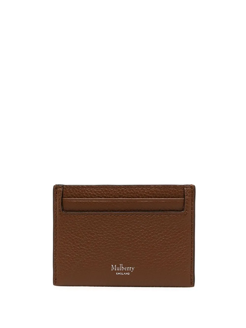 

Mulberry logo detail cardholder - Brown