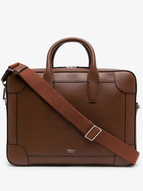 Mulberry Belgrave leather document bag