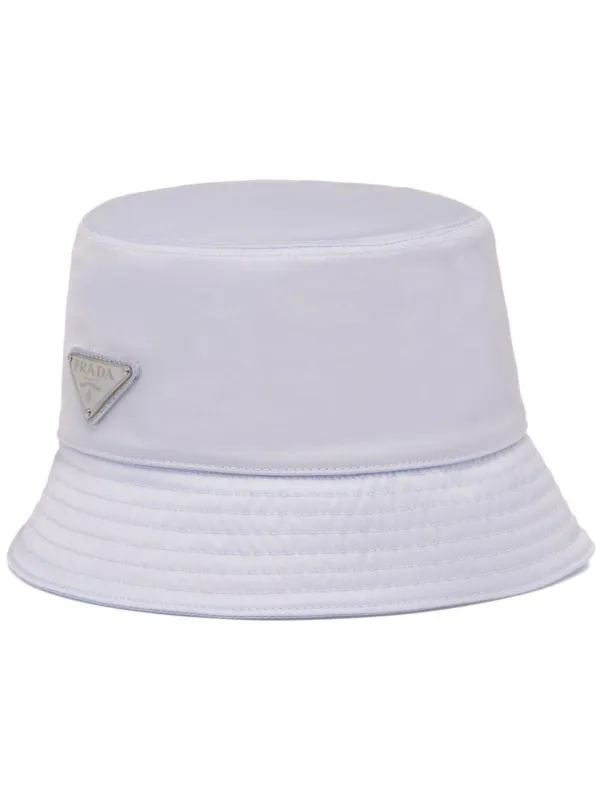 Prada logo-plaque Bucket Hat - Farfetch