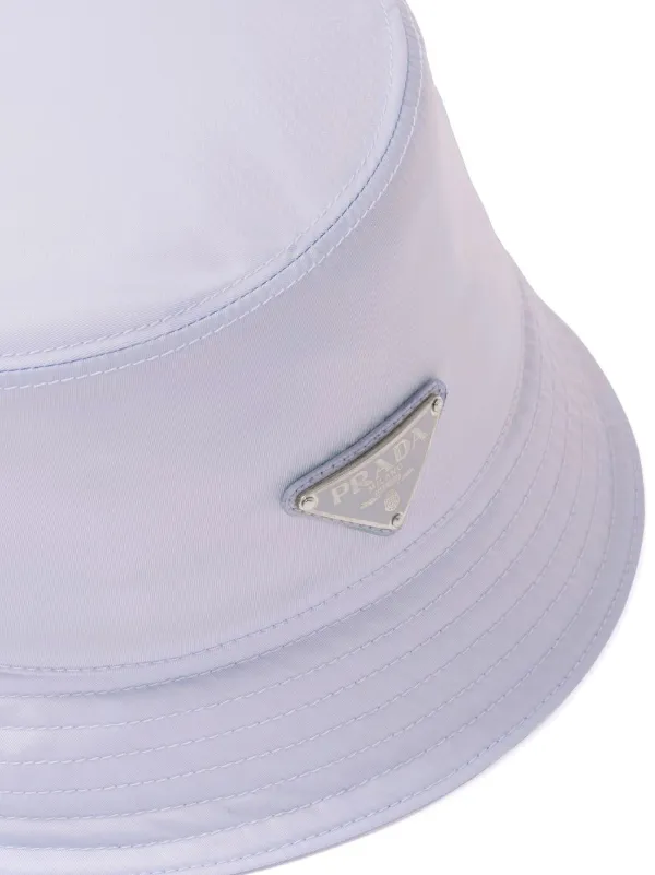 Prada logo-plaque Bucket Hat - Farfetch