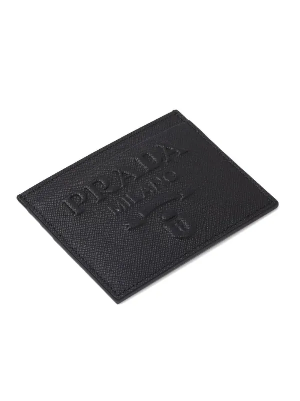 Prada カードケース | ブラック | FARFETCH JP