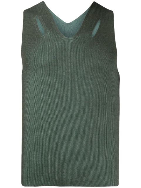 Dion Lee ribbed knit cut-out vest