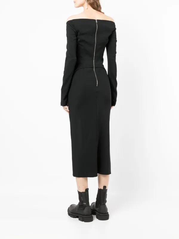 dion lee double arch bustier mini dress Dion Lee Double Arch Bustier Mini Dress in Oxblood
