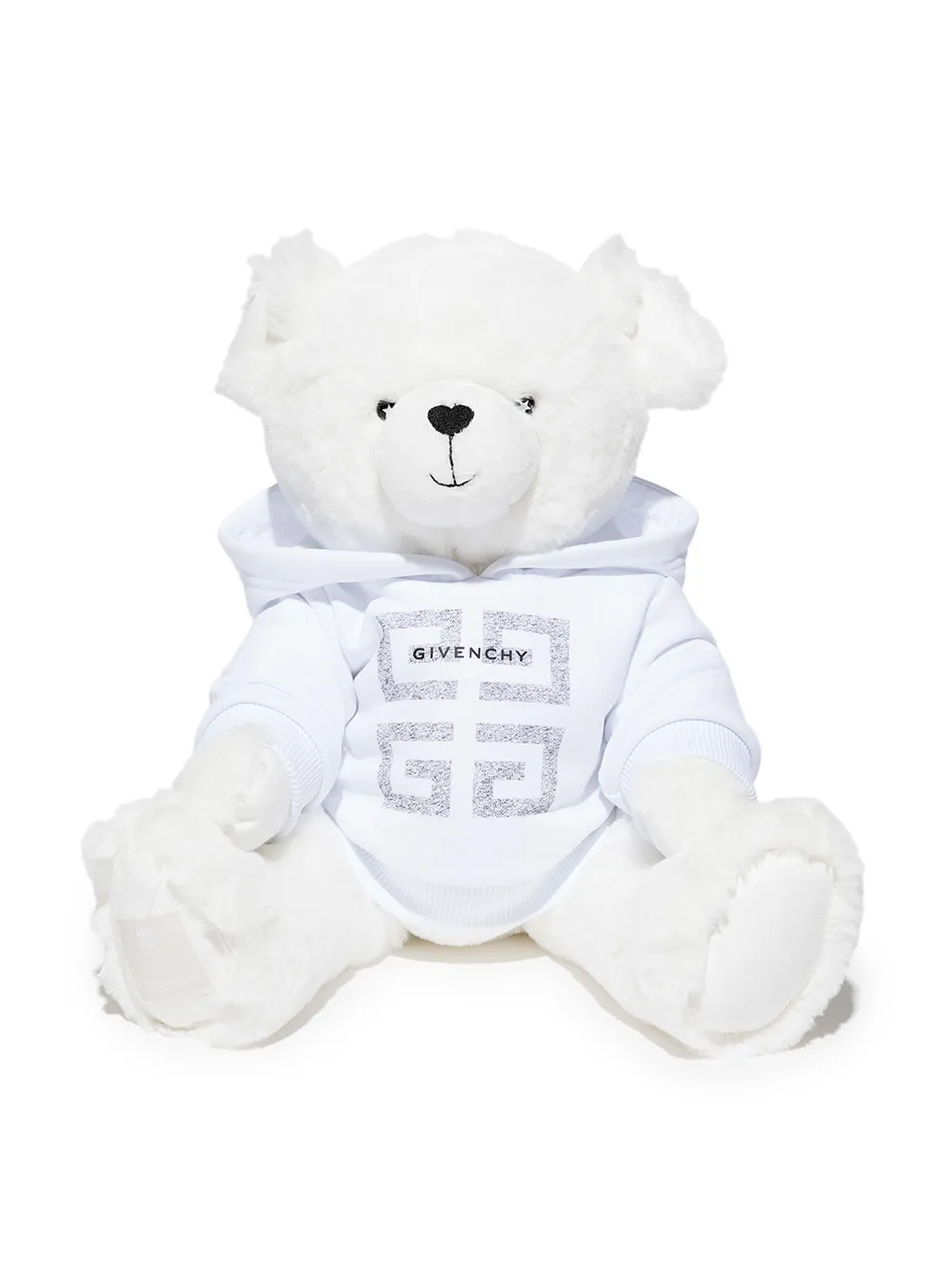 

Givenchy Kids oso de peluche con logo 4G estampado - Blanco