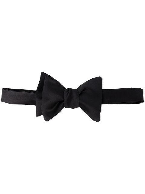 Brunello Cucinelli cotton-silk bow tie Men