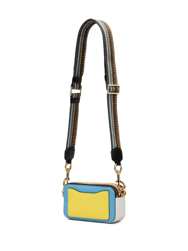 The Marc Jacobs Snapshot Leather Crossbody Bag - Blue