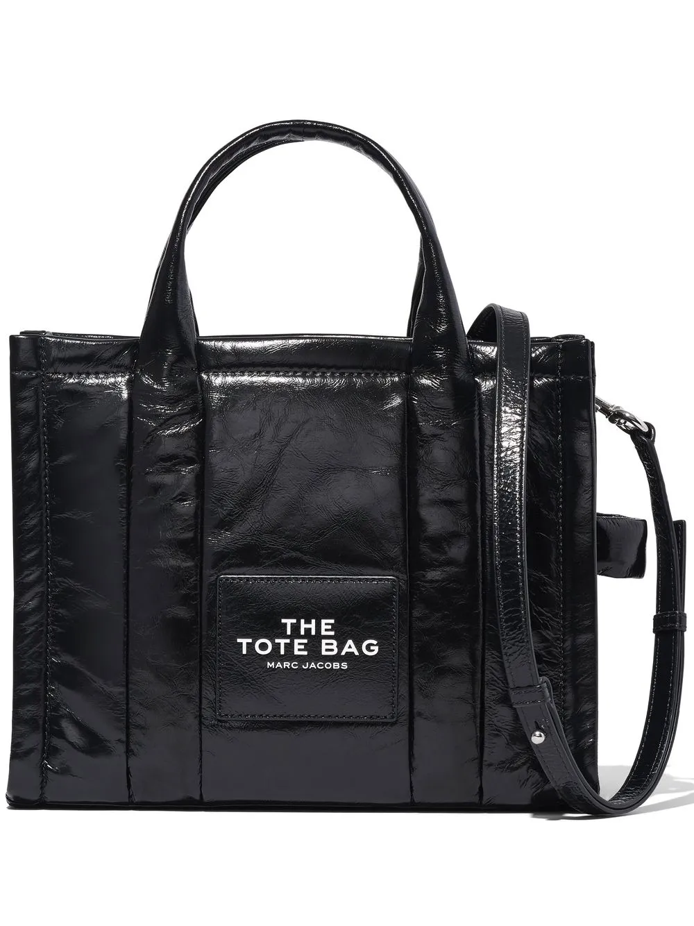 

Marc Jacobs tote The Crinkle Tote mediana - Negro