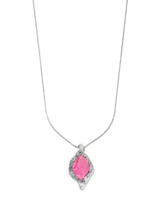 Lyly Erlandsson The Fahrenheit Pendant Necklace | Silver