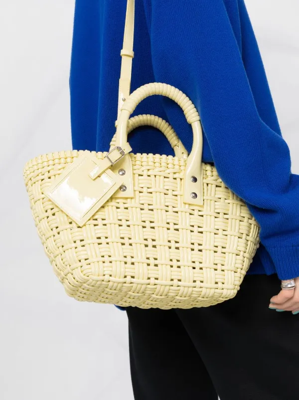 Balenciaga XS Bistro Basket Tote Bag - Farfetch