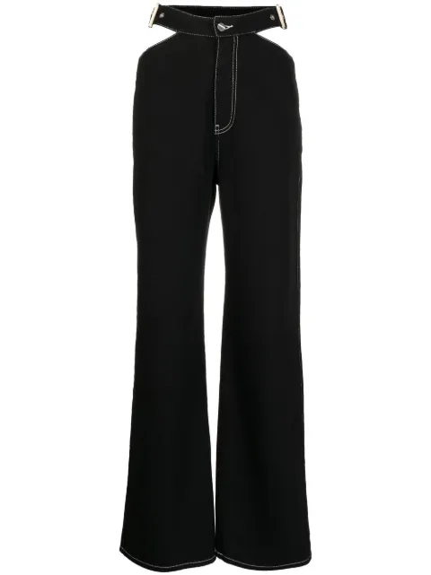 Dion Lee Y-Front denim trousers