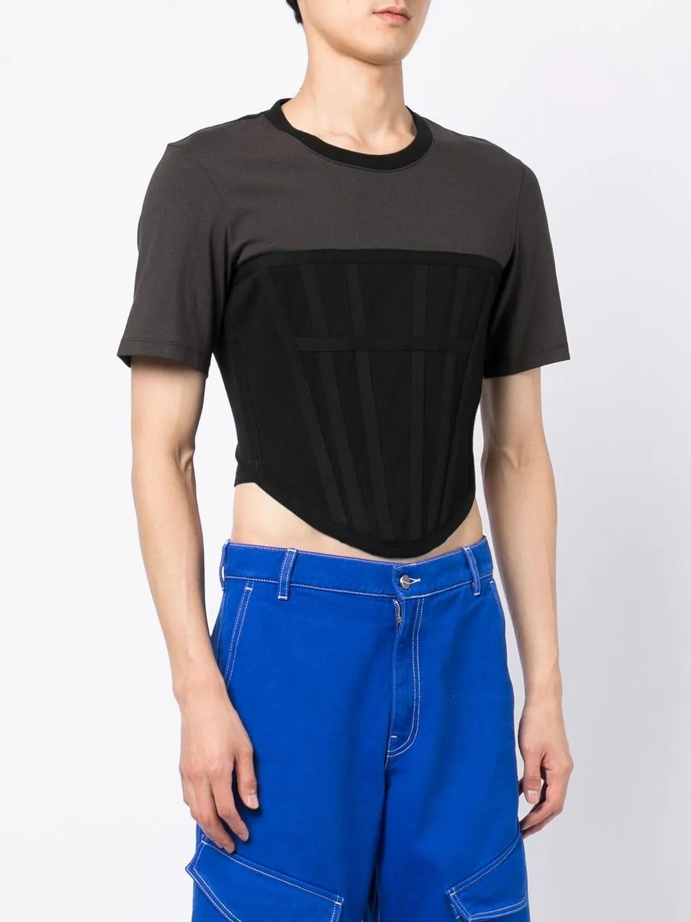 dion lee コルセット tシャツ