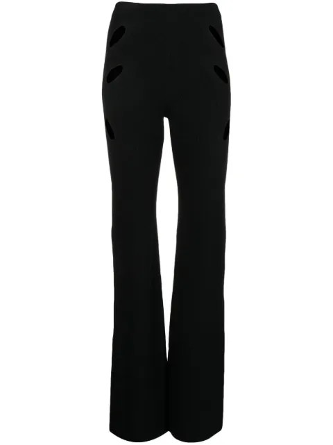Dion Lee Lock slit-detail trousers