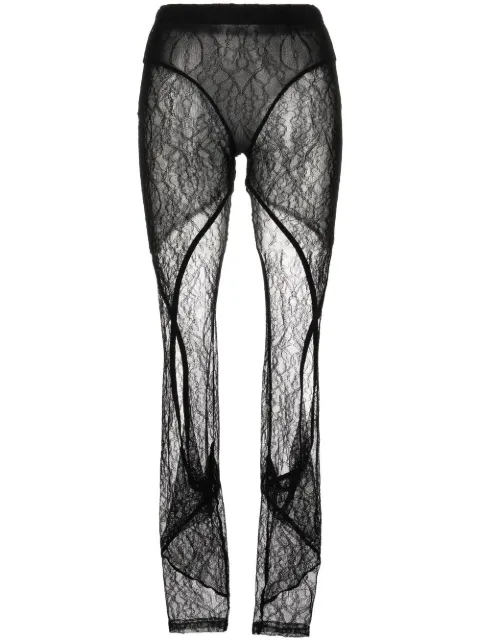 Dion Lee leggins con tiro alto