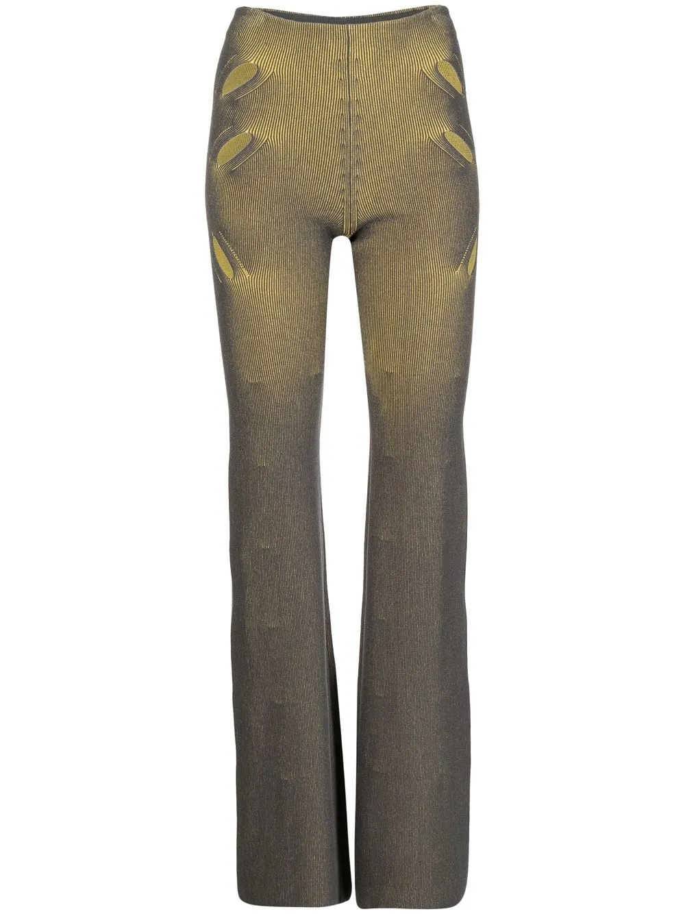 

Dion Lee pantalones Lock - Verde