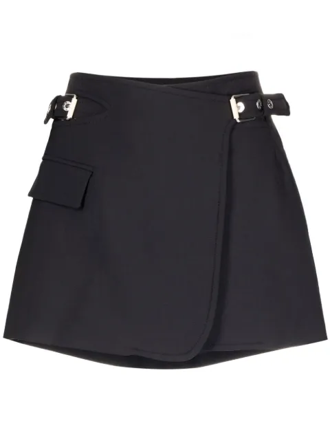 Dion Lee interlock A-line mini skirt