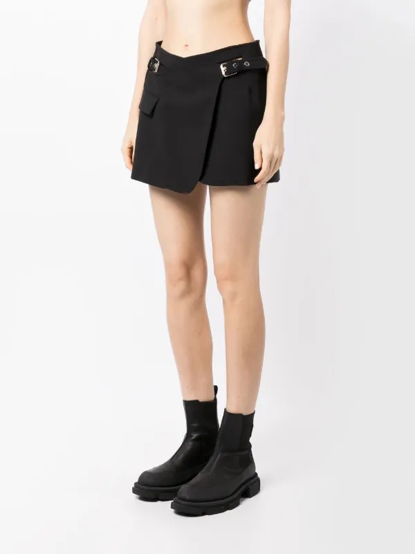 Dion Lee Aライン ミニスカート | ブラック | FARFETCH JP Dion Lee Aライン ミニスカート | ブラック | FARFETCH JP