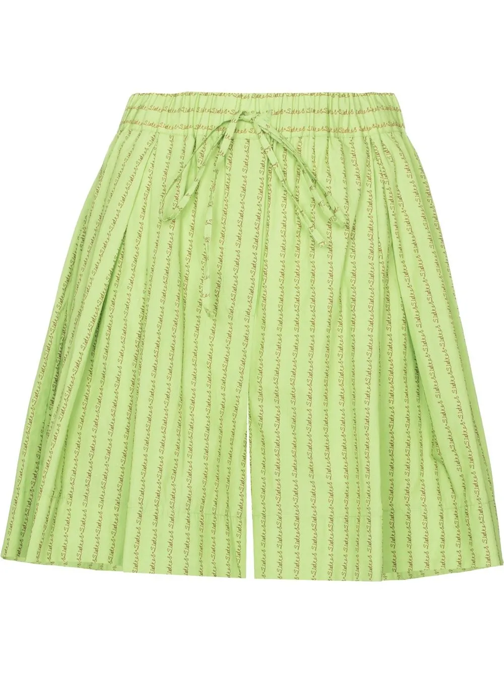 

SIEDRES bermudas con cordones en la pretina - Verde