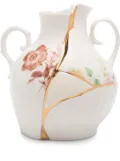 Seletti x Marcantonio Raimondi Malerba Kintsuji small vase (18cm x 16cm) - White