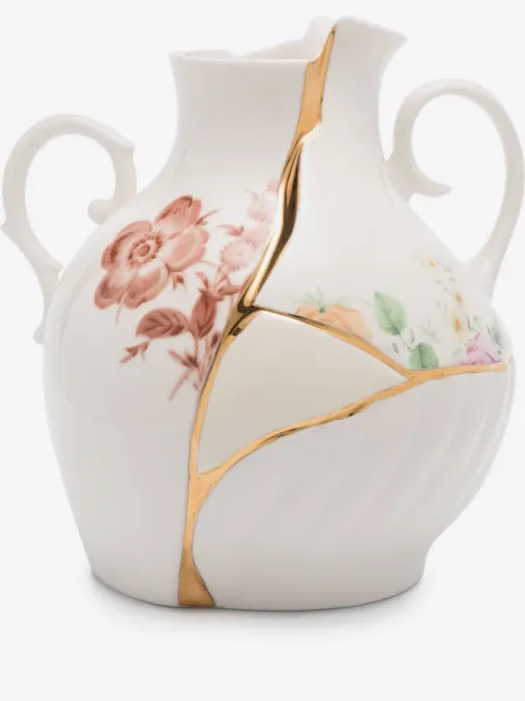 Seletti x Marcantonio Raimondi Malerba Kintsuji small vase (18cm x 16cm)