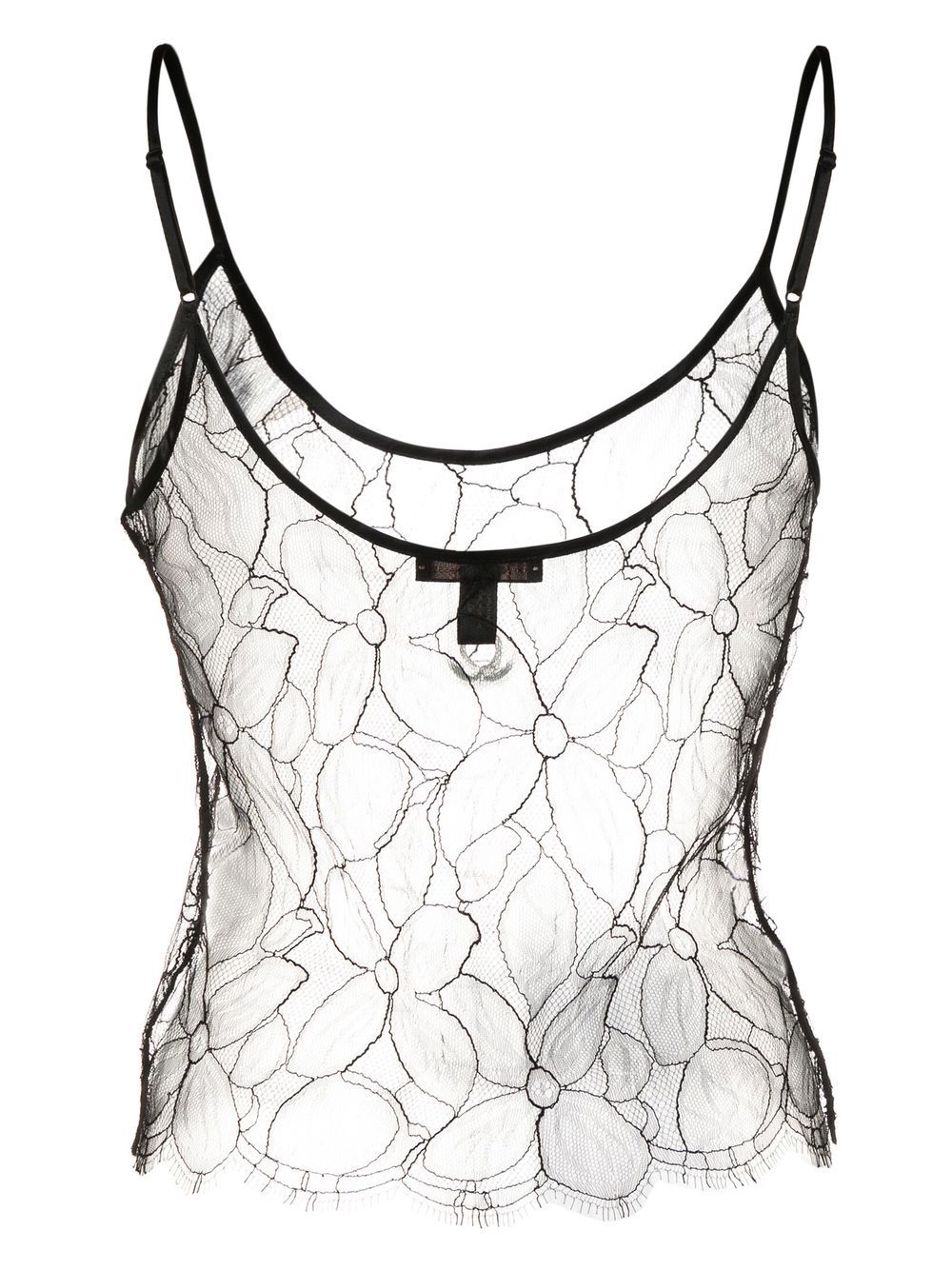 Image 2 of Kiki de Montparnasse scoop-neck lace camisole top