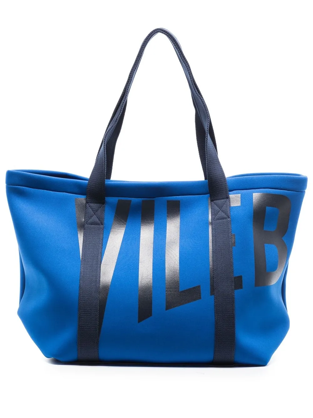 

Vilebrequin tote con logo estampado - Azul