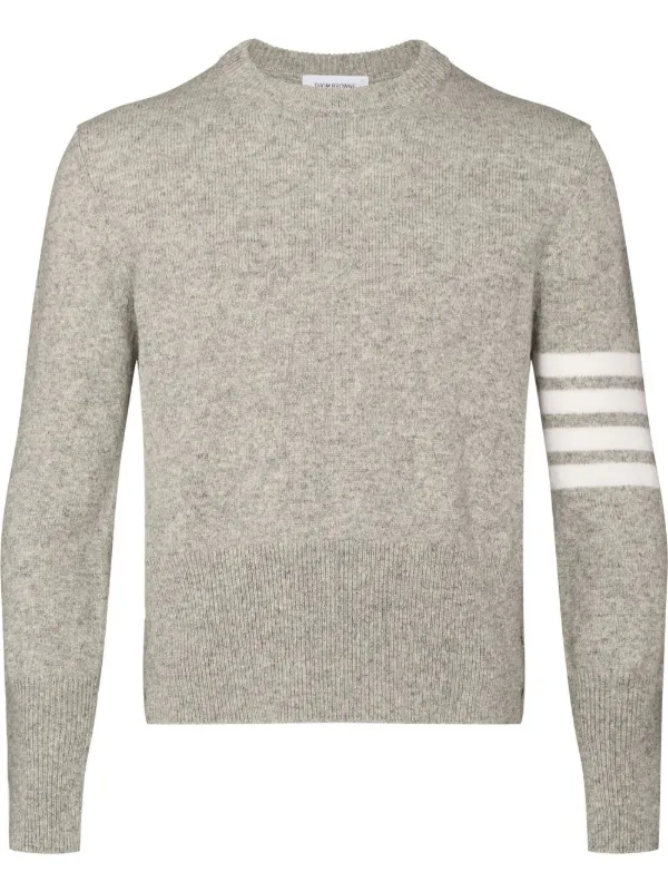 Thom Browne 4-Bar Crew Neck Jumper 