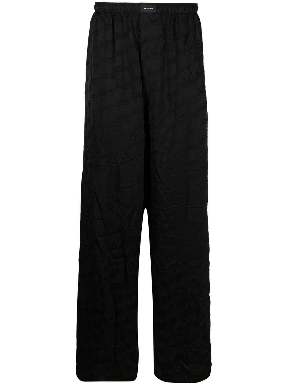Image 1 of Balenciaga BB Monogram pajama trousers