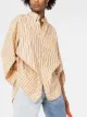 Balenciaga camisa Swing Twist a rayas