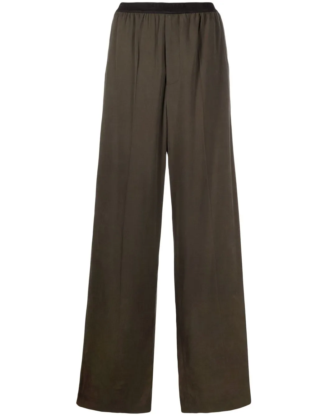 

Balenciaga embroidered logo elasticated trouser - Green