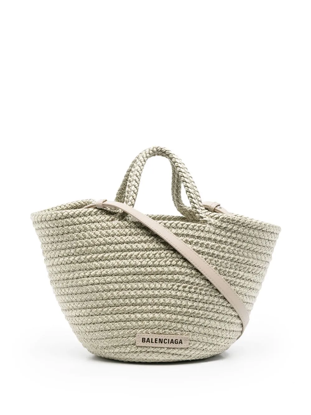 Ibiza woven basket bag