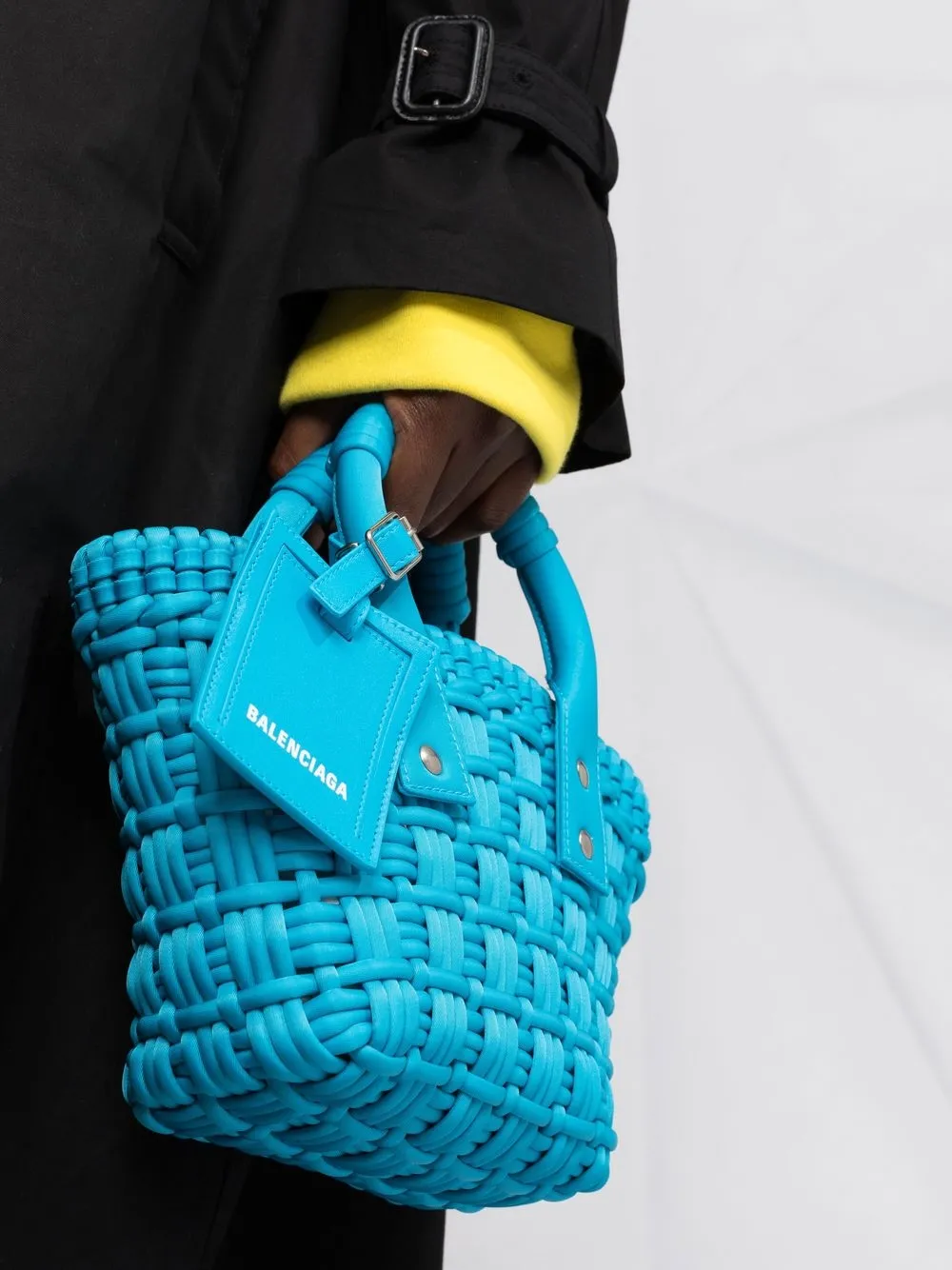 Balenciaga バレンシアガ ビストロ バスケットバッグ XXS - Farfetch