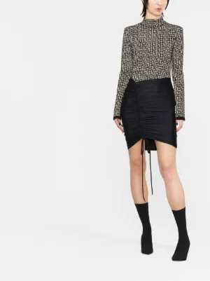 【バレンシアガ】 Skirts - Fitted Skirts スカート BALENCIAGA】MAXI LAYERED CARGO スカート ロング デニム