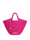 Balenciaga small Ibiza woven basket bag - Pink