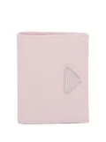 Prada triangle-logo Saffiano wallet - Pink
