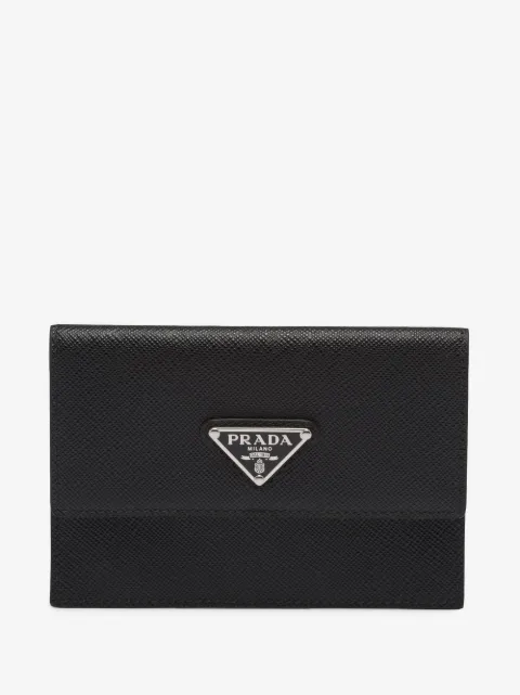 Prada Saffiano-leather document holder