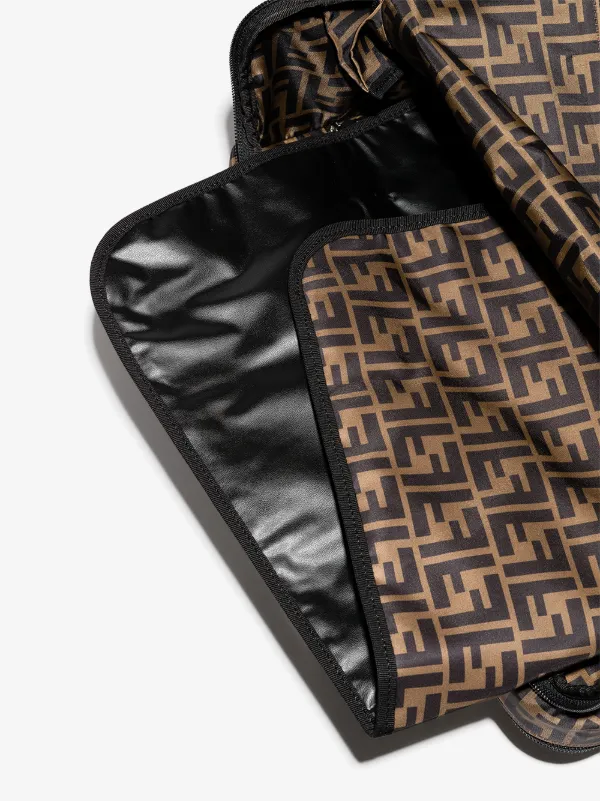 【正規品保証書付き】FENDI kidsリボンヘアバンド ブラウン/ブラック Fendi Kids FF-motif Changing Bag | Brown | FARFETCH