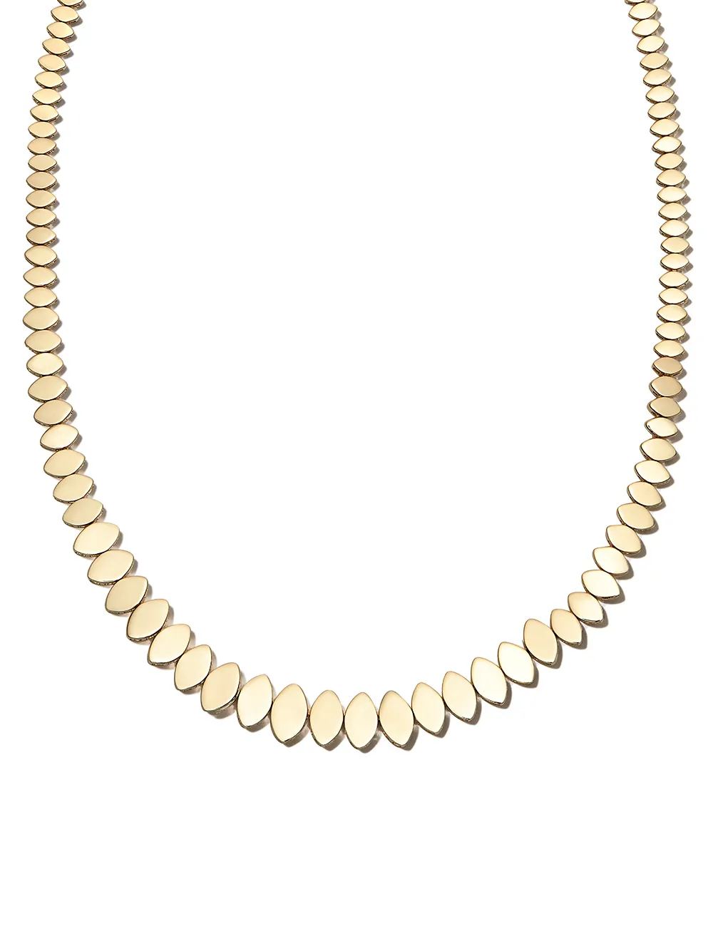 Sydney Evan 14kt Yellow Gold Marquis Necklace