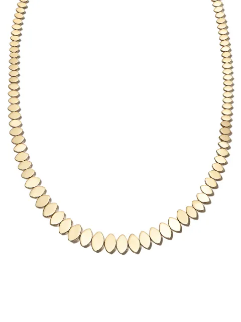 Sydney Evan 14kt yellow gold Marquis necklace