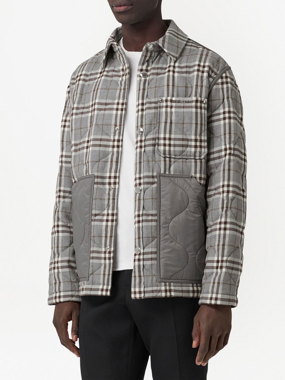 Burberry Vintage Check Flannel Overshirt - Farfetch