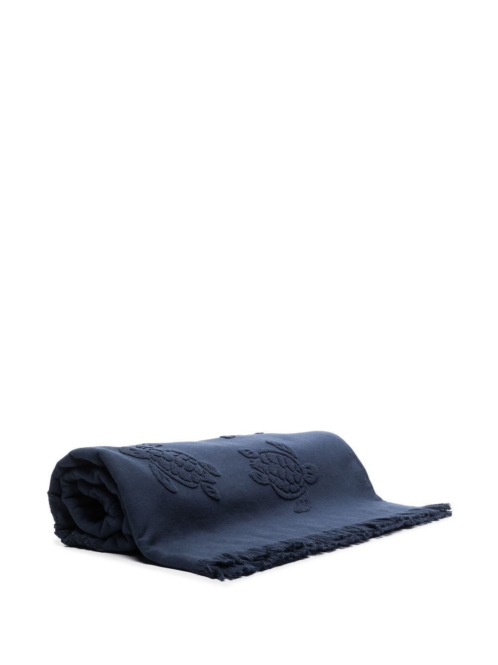 Image 2 of Vilebrequin turtle fringed bath towel