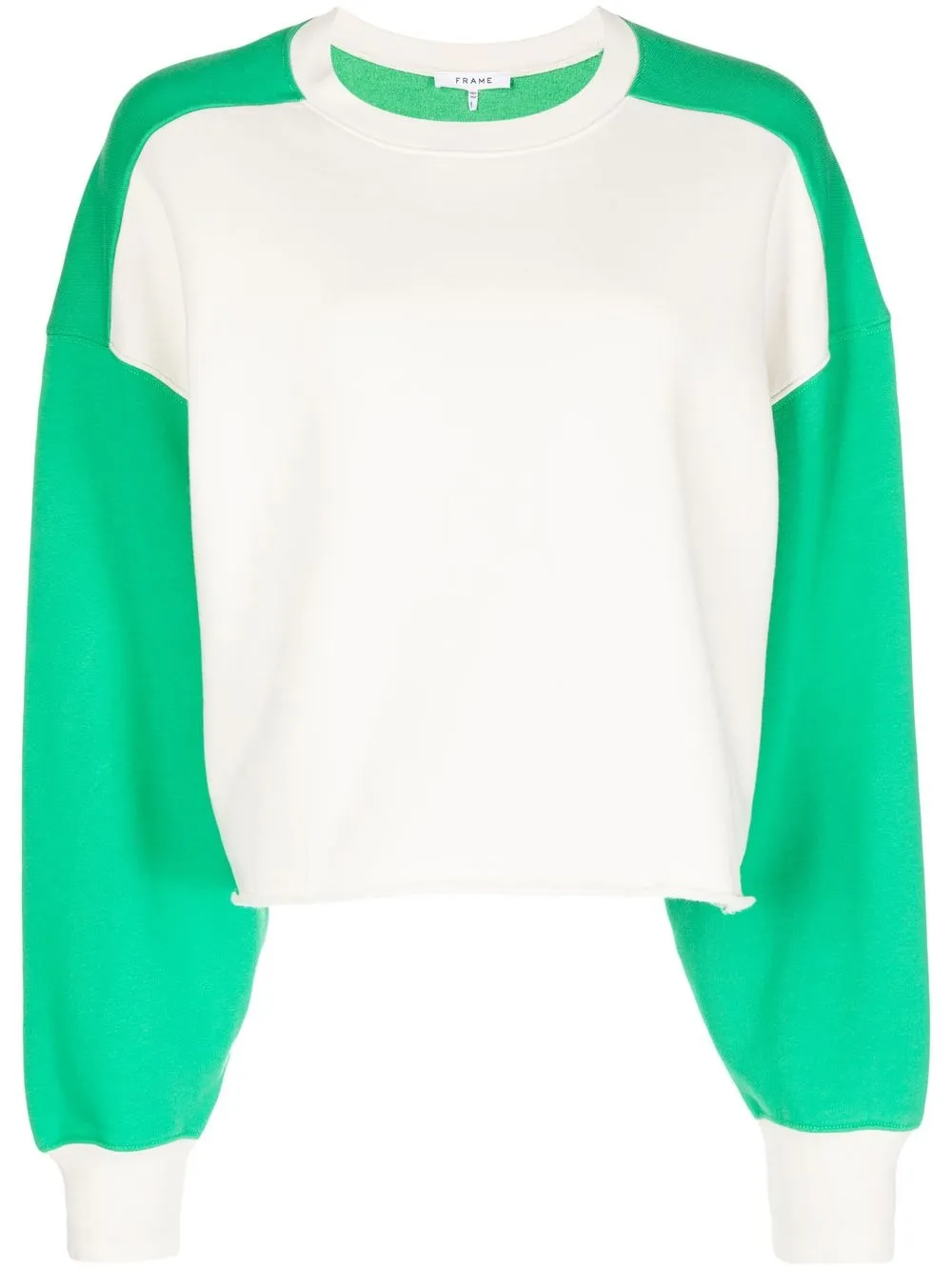 

FRAME sudadera corta oversize - Blanco