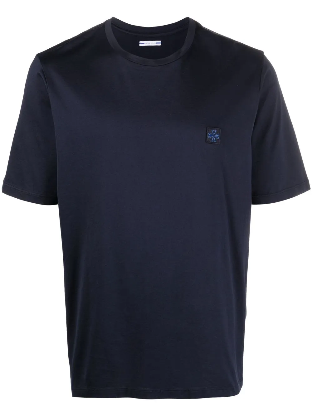 

Jacob Cohen playera con parche del logo - Azul