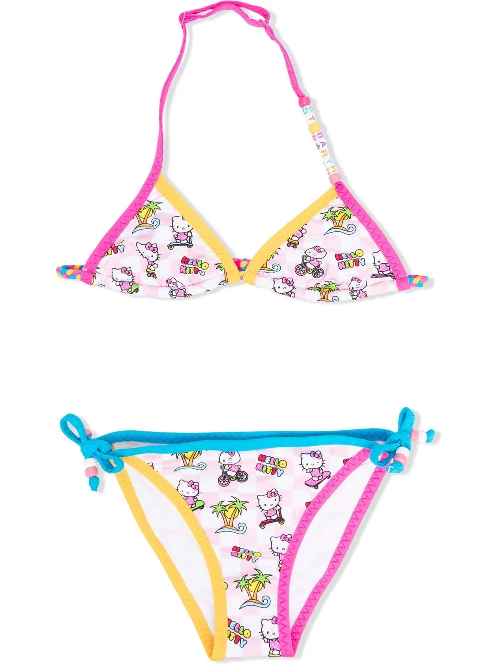 

MC2 Saint Barth Kids set de dos piezas con estampado Hello Kitty - Rosado