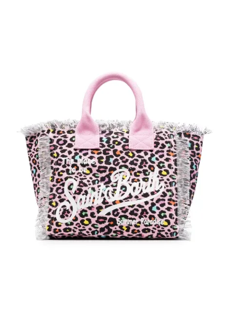 MC2 Saint Barth Colette leopard-print tote bag