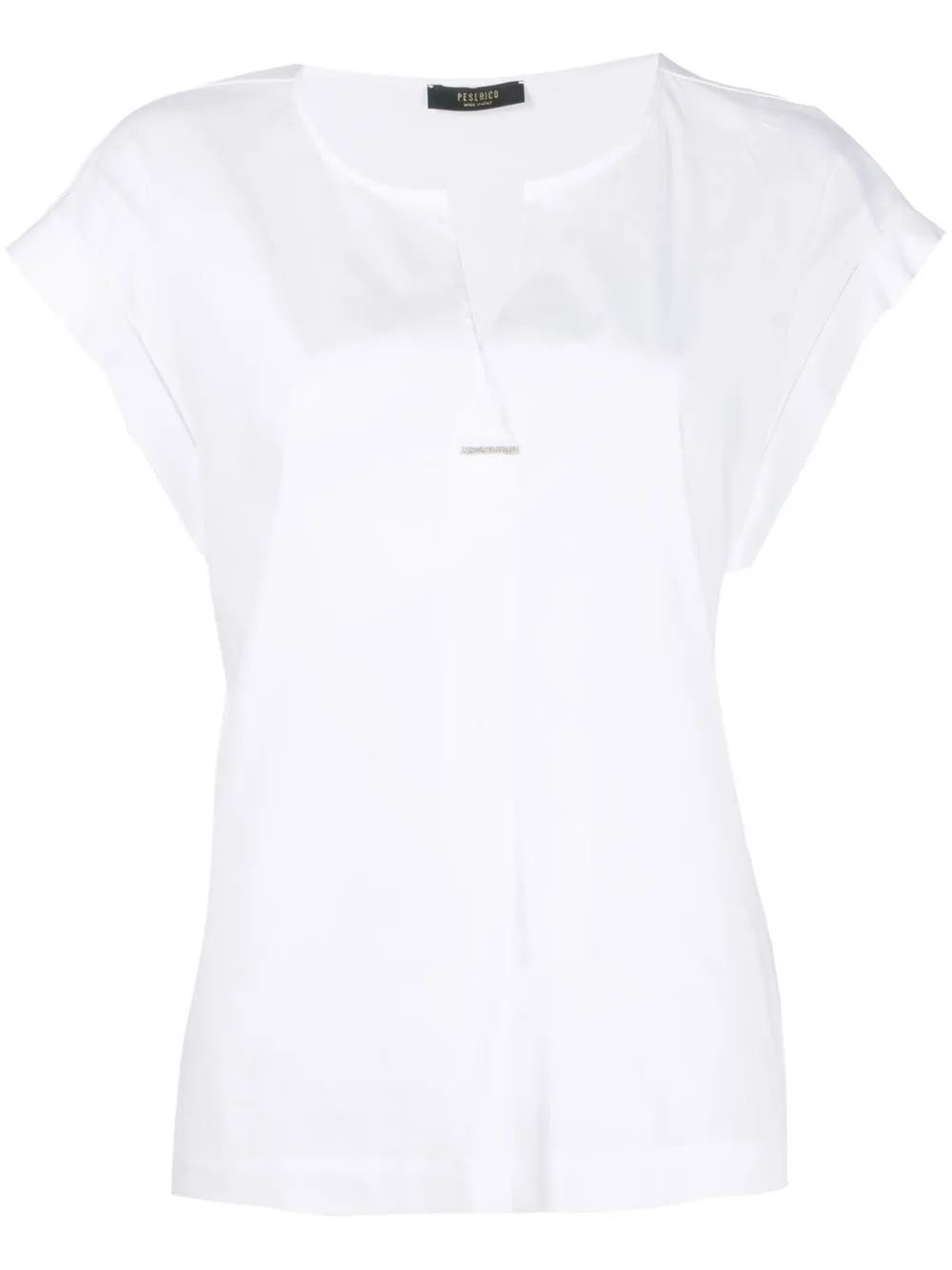 

Peserico blusa manga corta - Blanco