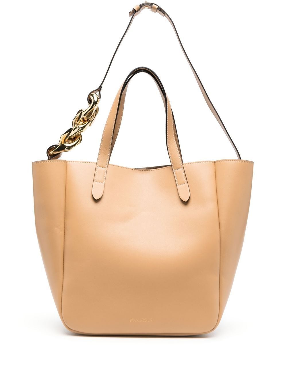 Image 1 of JW Anderson chain-detail leather tote