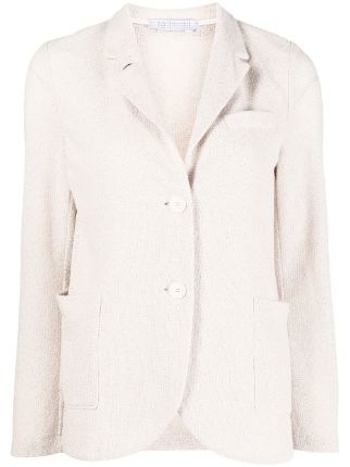 Harris Wharf London stand-up Collar Boyfriend Blazer - Farfetch