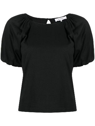 FRAME Puff Sleeve Jersey T-shirt - Farfetch