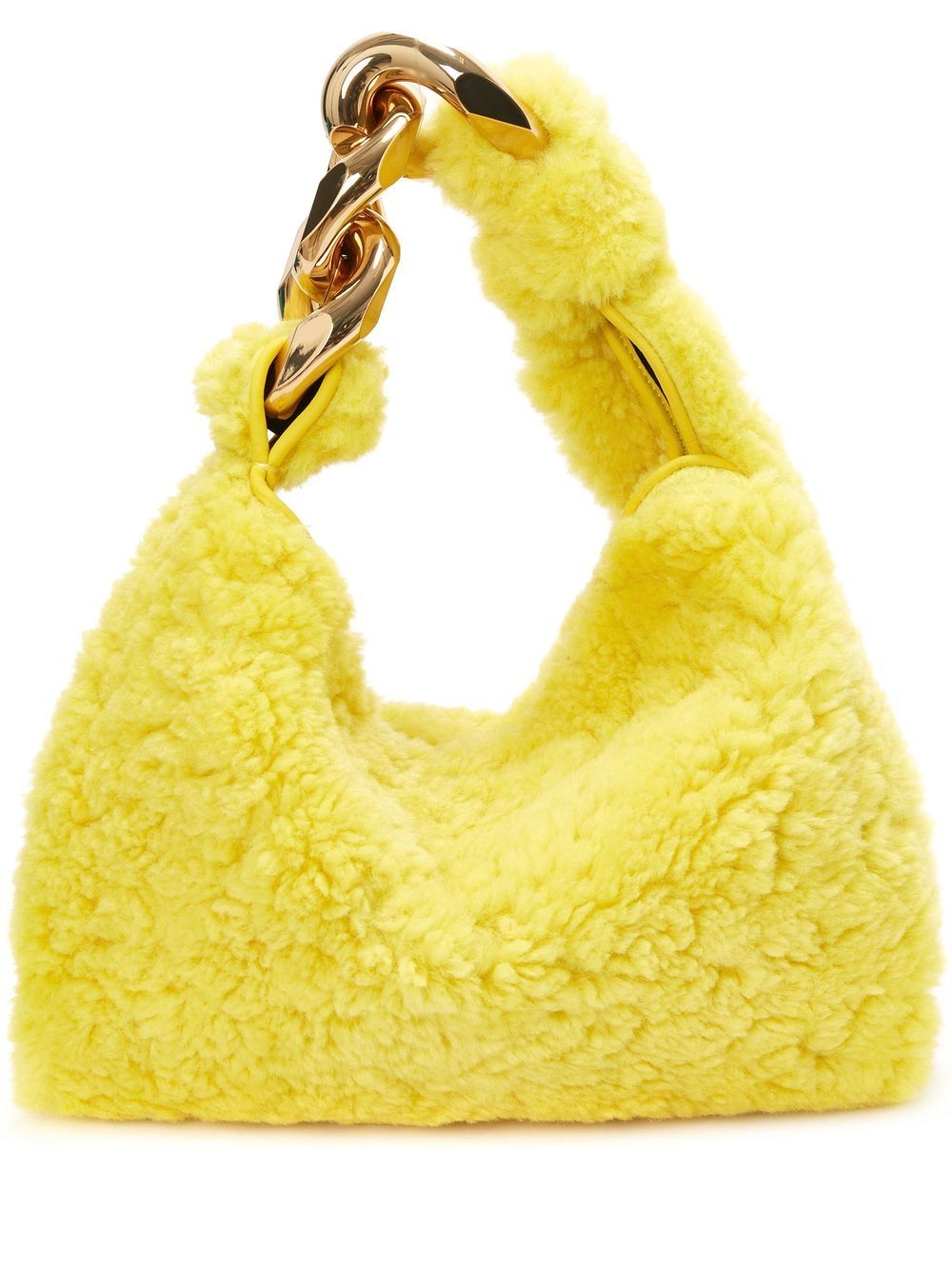 

JW Anderson bolsa de hombro Chain Hobo pequeña - Amarillo