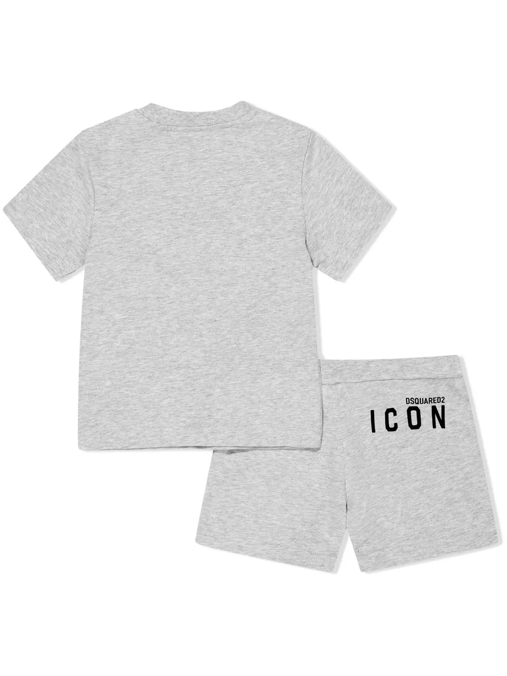 Dsquared2 Icon-print Tracksuit Set In Grey